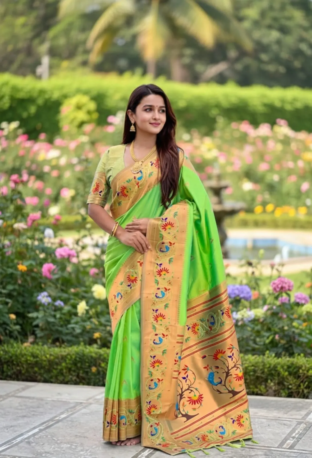 Vt 6081 T Soft Pethani Silk Zari Weaving Premium Saree Collection Sarees