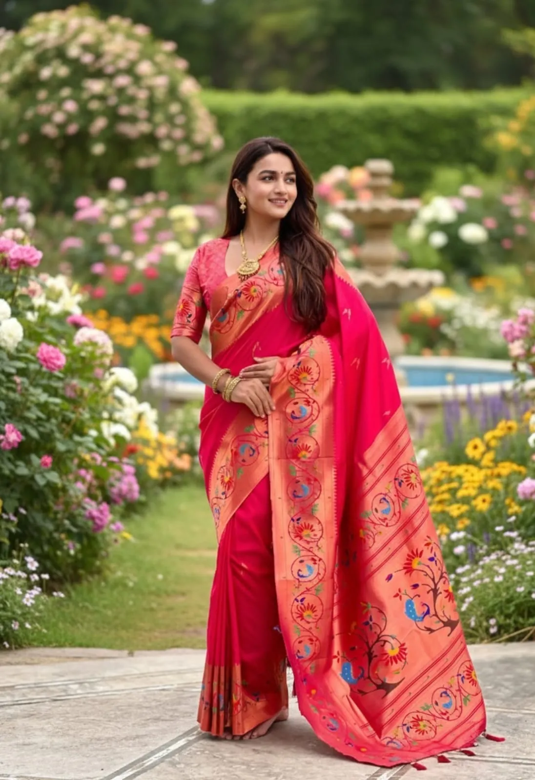 Vt 6081 T Soft Pethani Silk Zari Weaving Premium Saree Collection Sarees