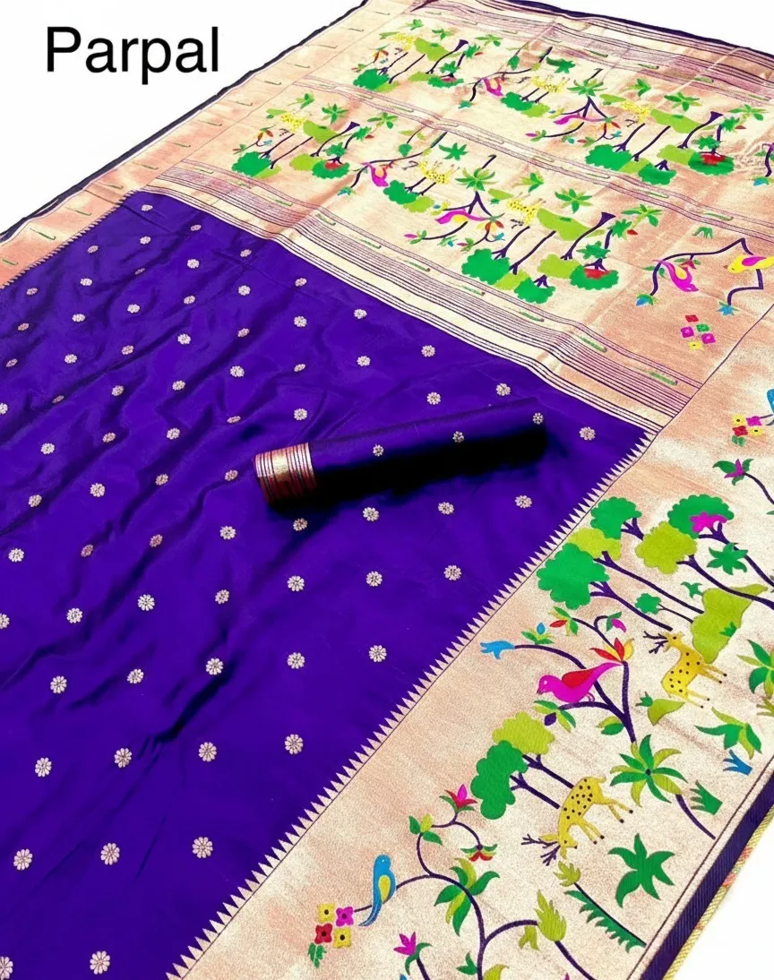 Vt 6087 T Pure Soft Kanchivram Paithani Silk Saree Collection Sarees