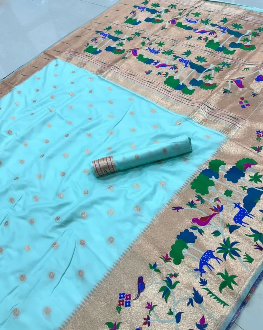 Vt 6087 T Pure Soft Kanchivram Paithani Silk Saree Collection Sarees