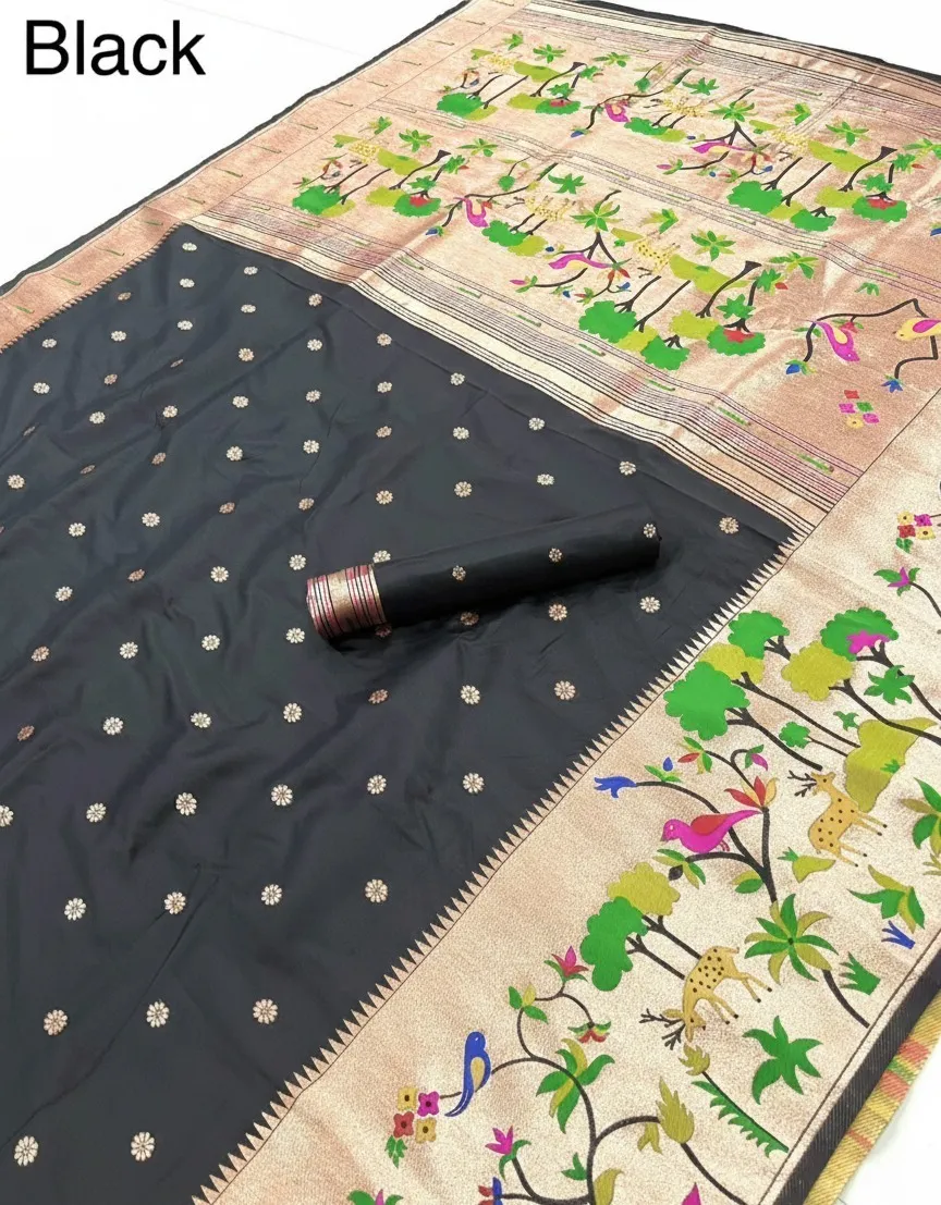 Vt 6087 T Pure Soft Kanchivram Paithani Silk Saree Collection Sarees