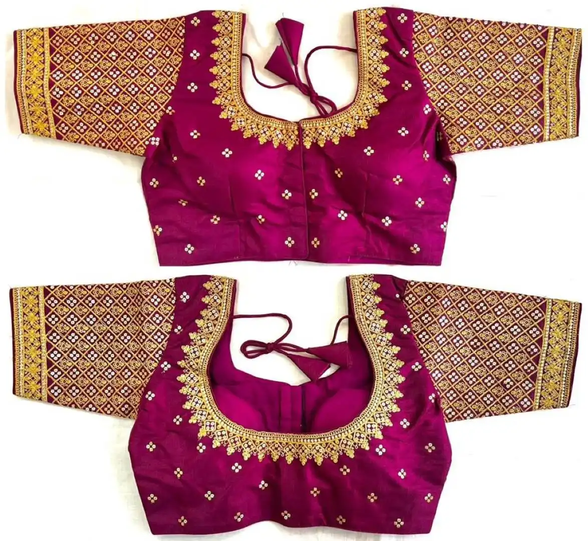 Ruhi Vol 168 Sequins Embroidery Bridal Blouse Designs