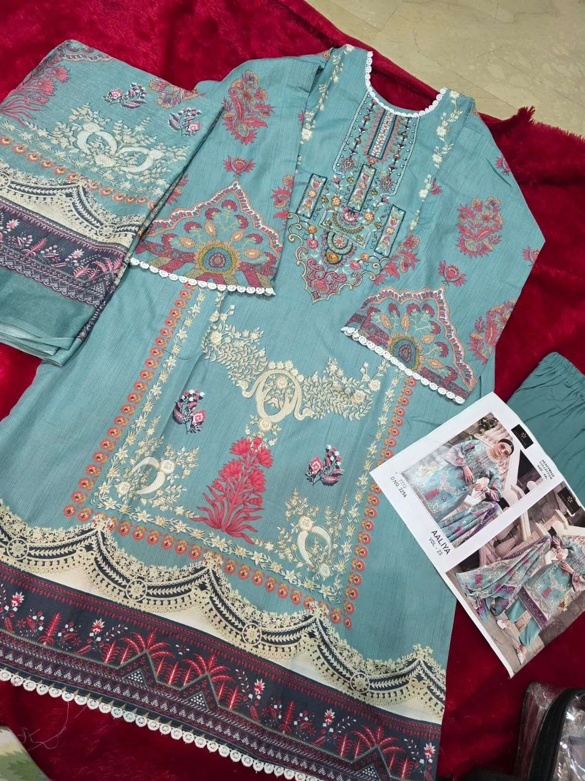 Aaliz Print Aaliya Vol 25 Unstitched Suits