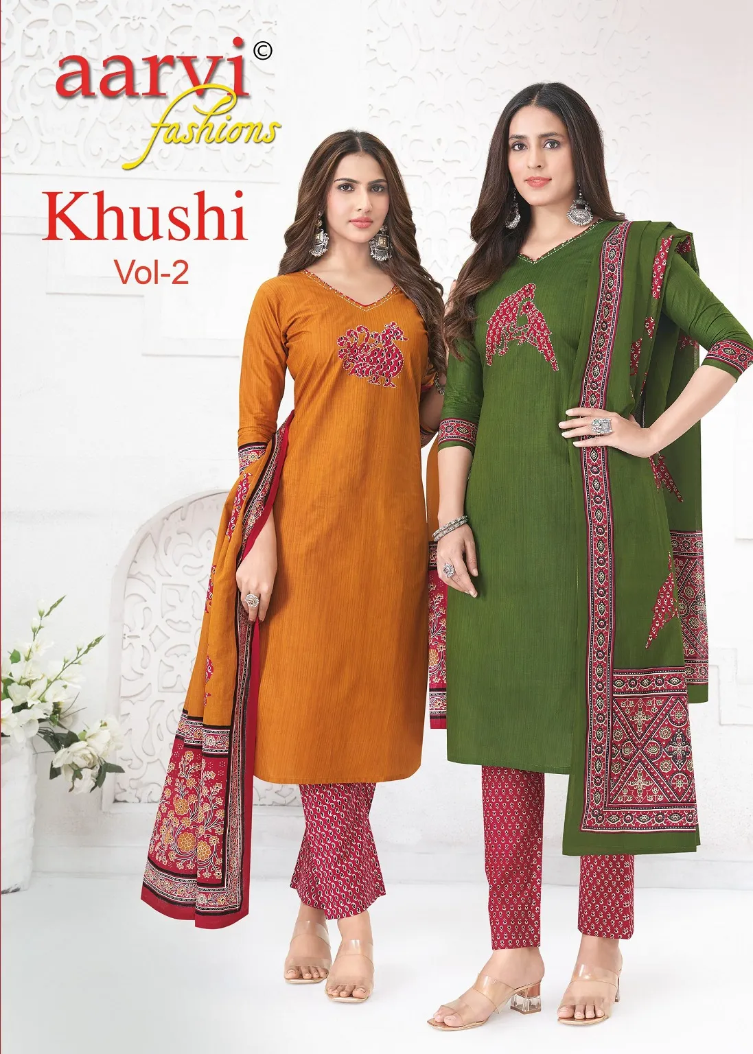 Aarvi Khushi Vol 2 Stitched Suits