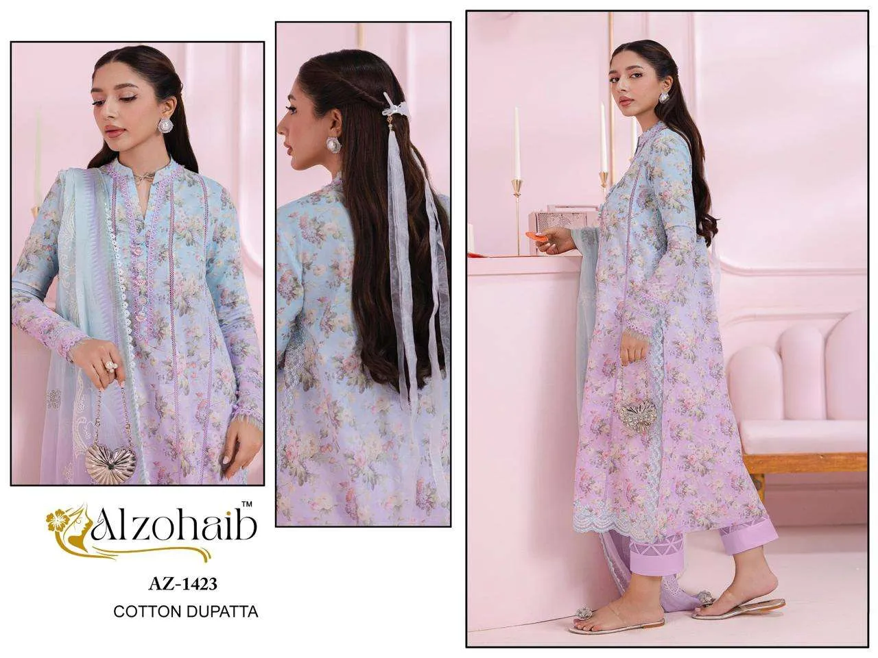 Al Zohaib Aziza Vol 2 Pakistani Suits