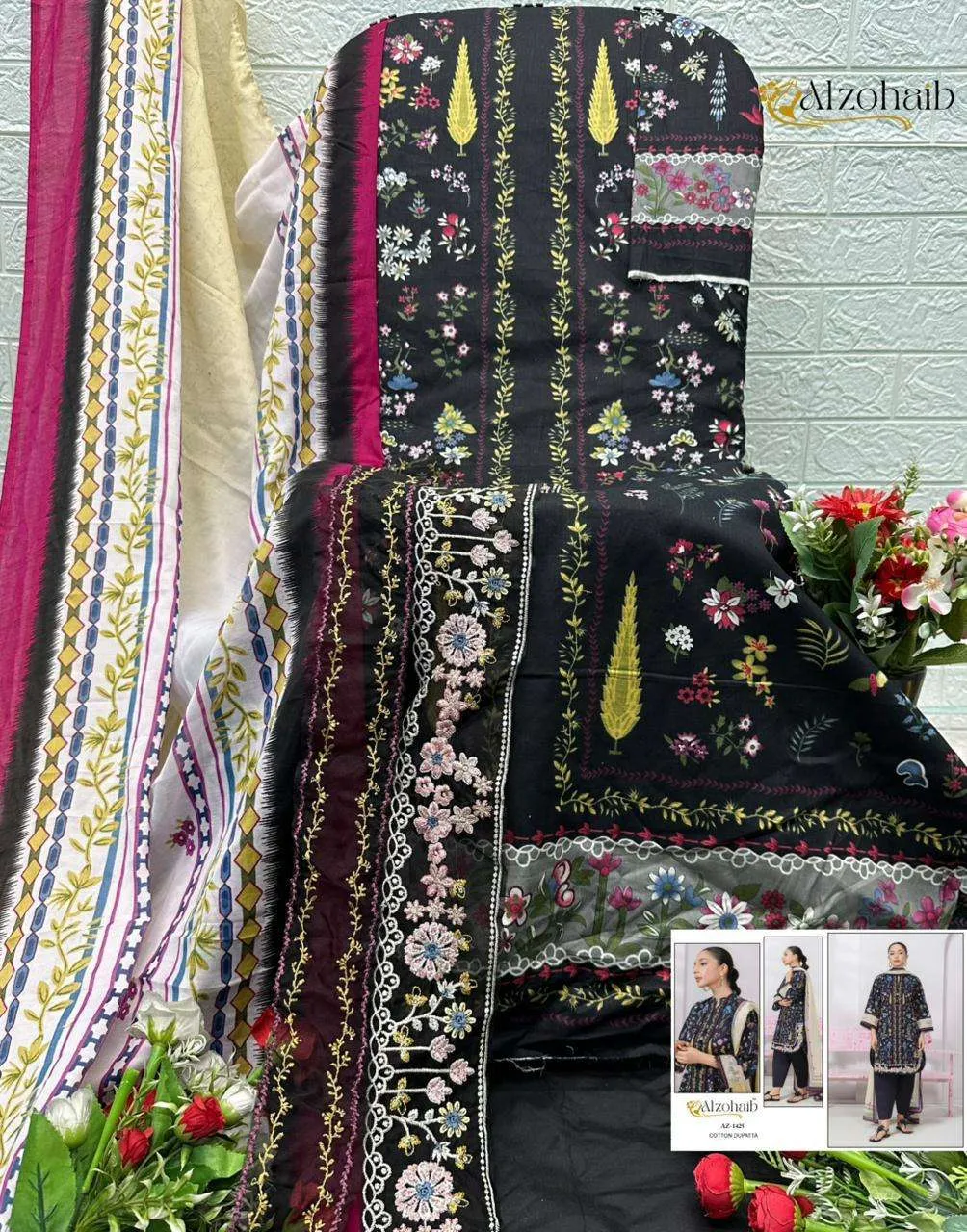 Al Zohaib Aziza Vol 2 Pakistani Suits