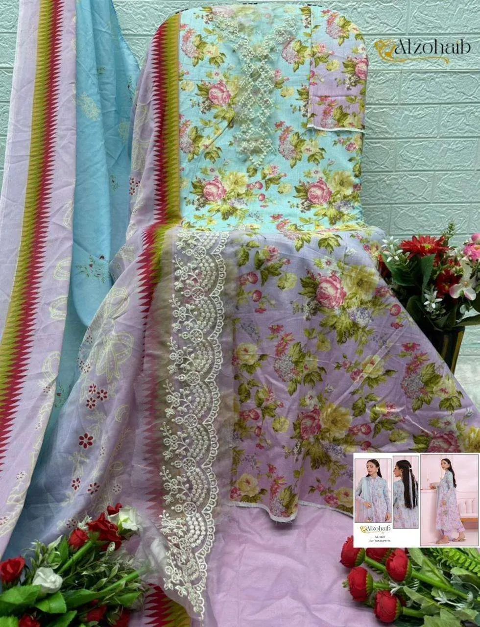 Al Zohaib Aziza Vol 2 Pakistani Suits