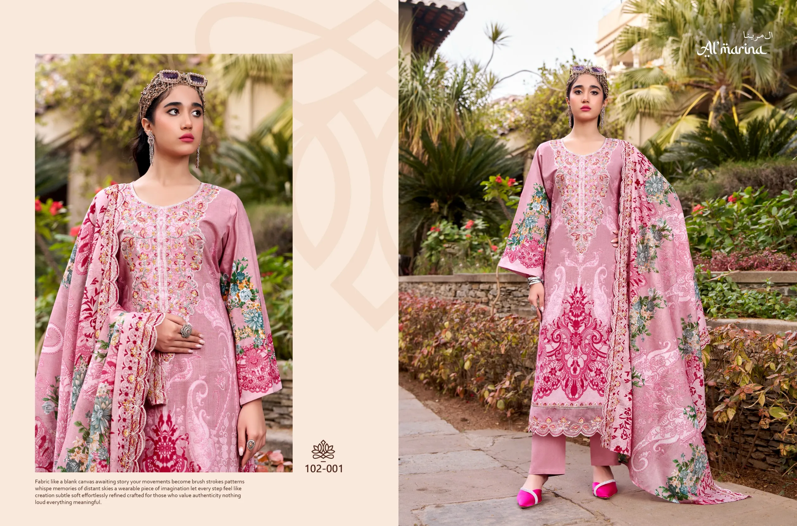Almarina Inayat Unstitched Suits