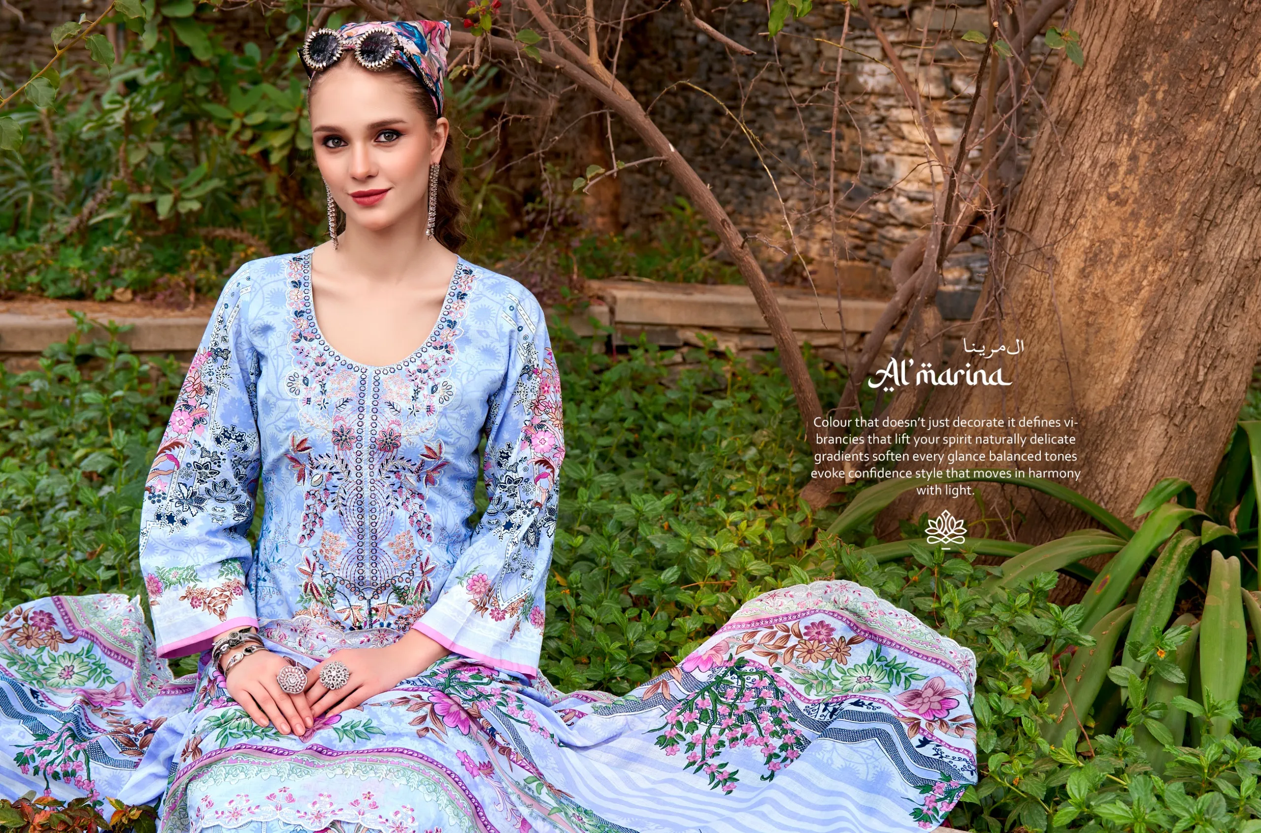Almarina Inayat Unstitched Suits