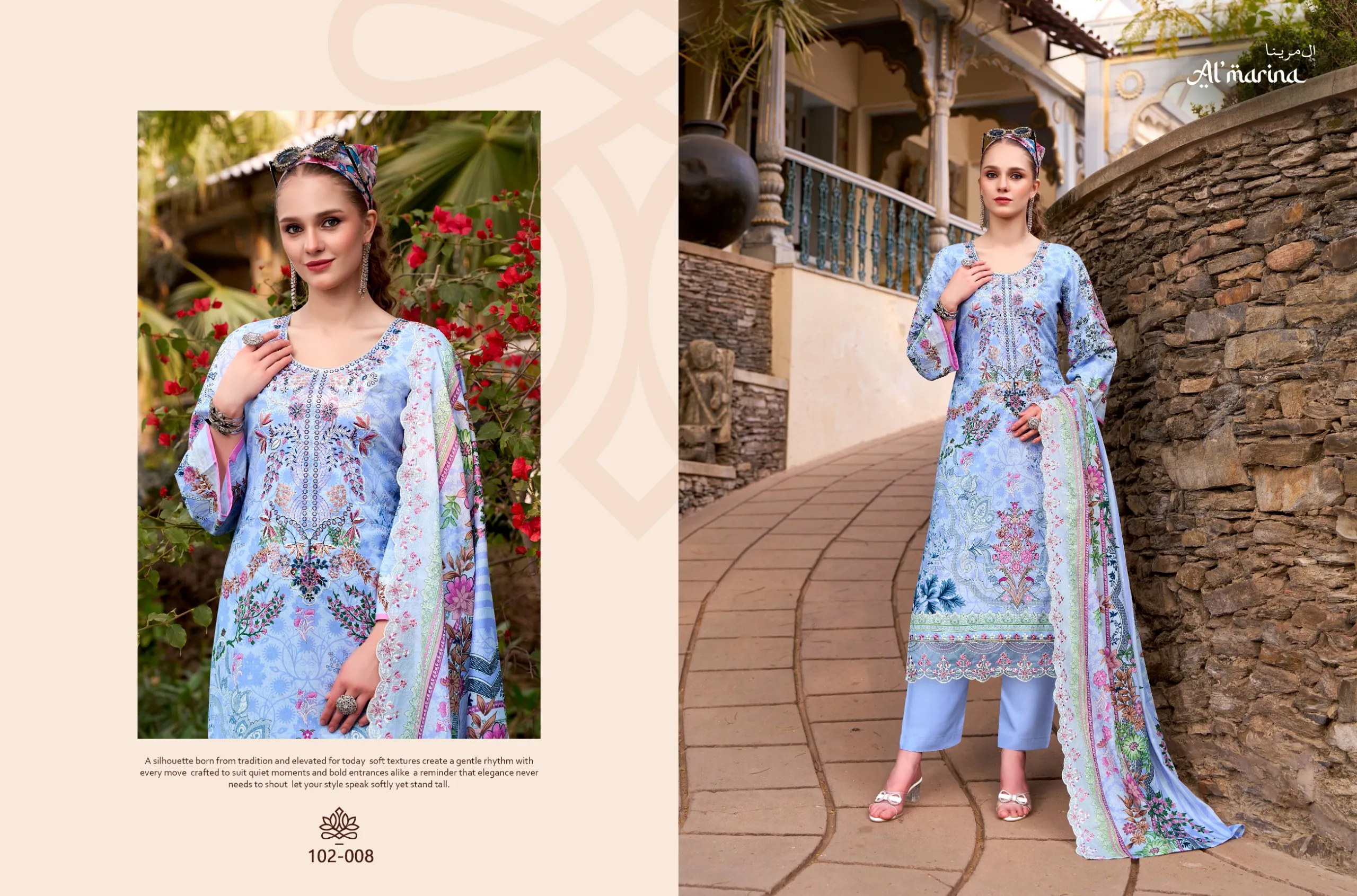 Almarina Inayat Unstitched Suits