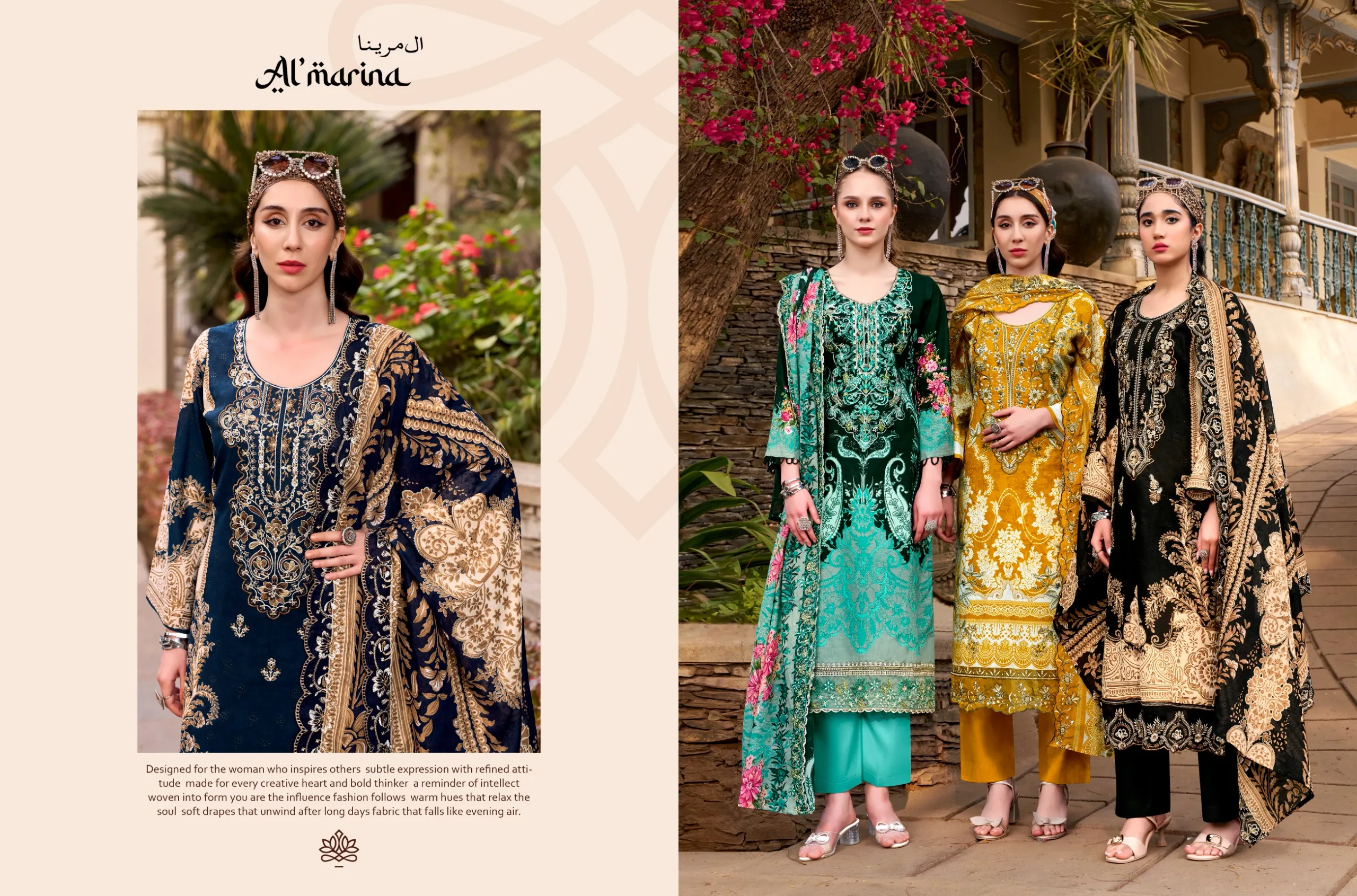 Almarina Inayat Unstitched Suits