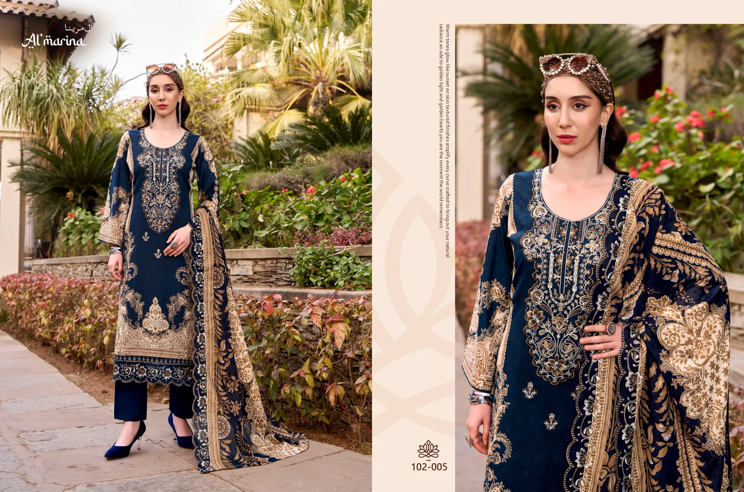 Almarina Inayat Unstitched Suits