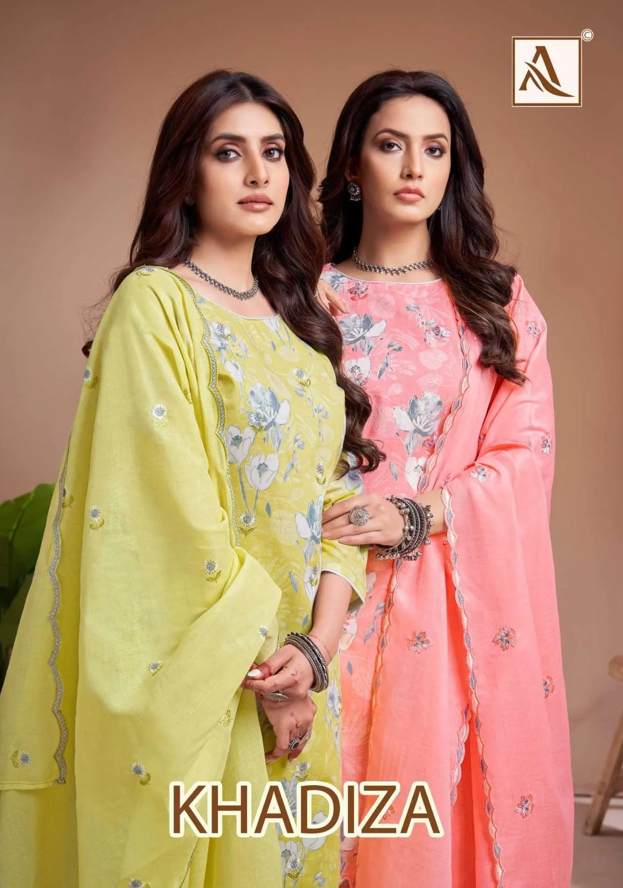 Alok Suits Khadiza Semi Stitched Suits