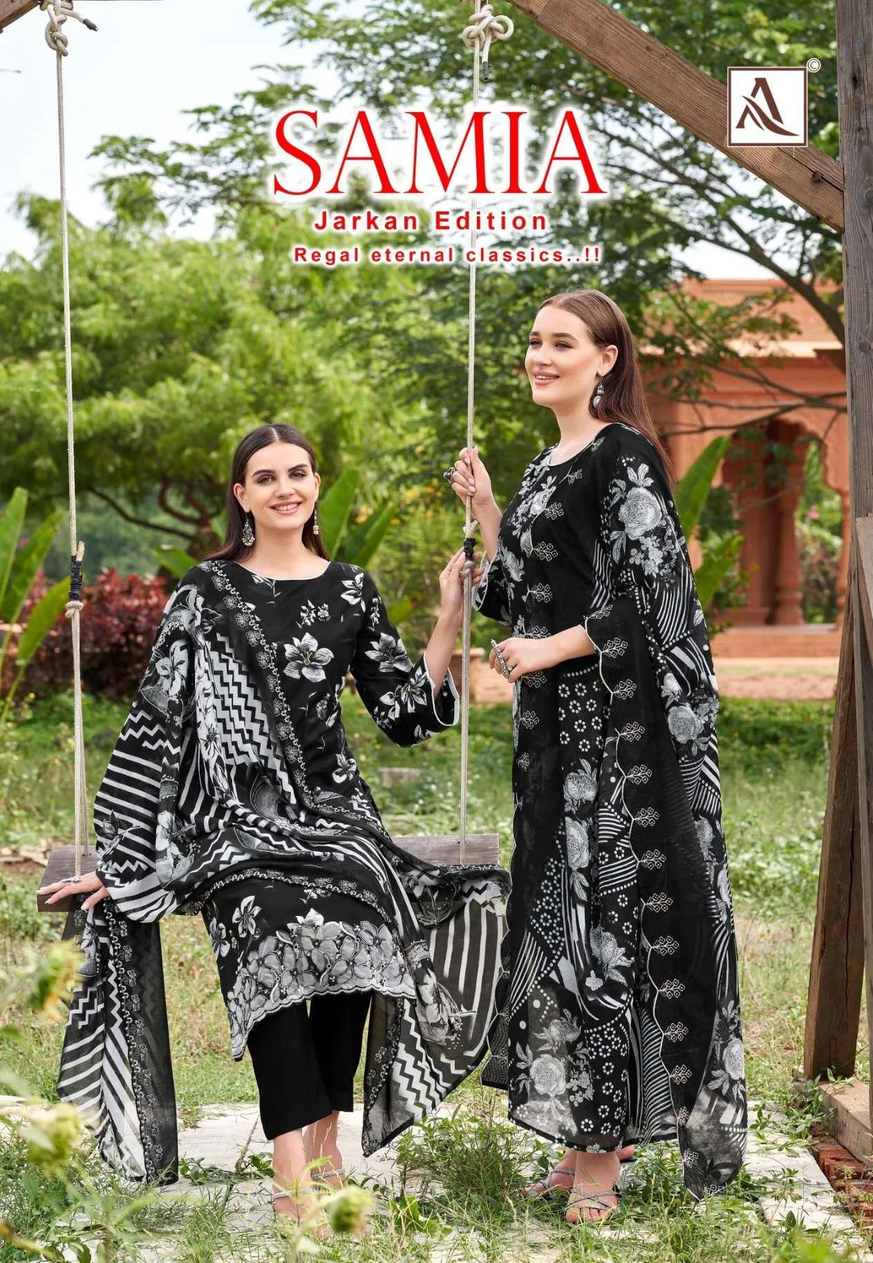 Alok Suits Samia Semi Stitched Suits