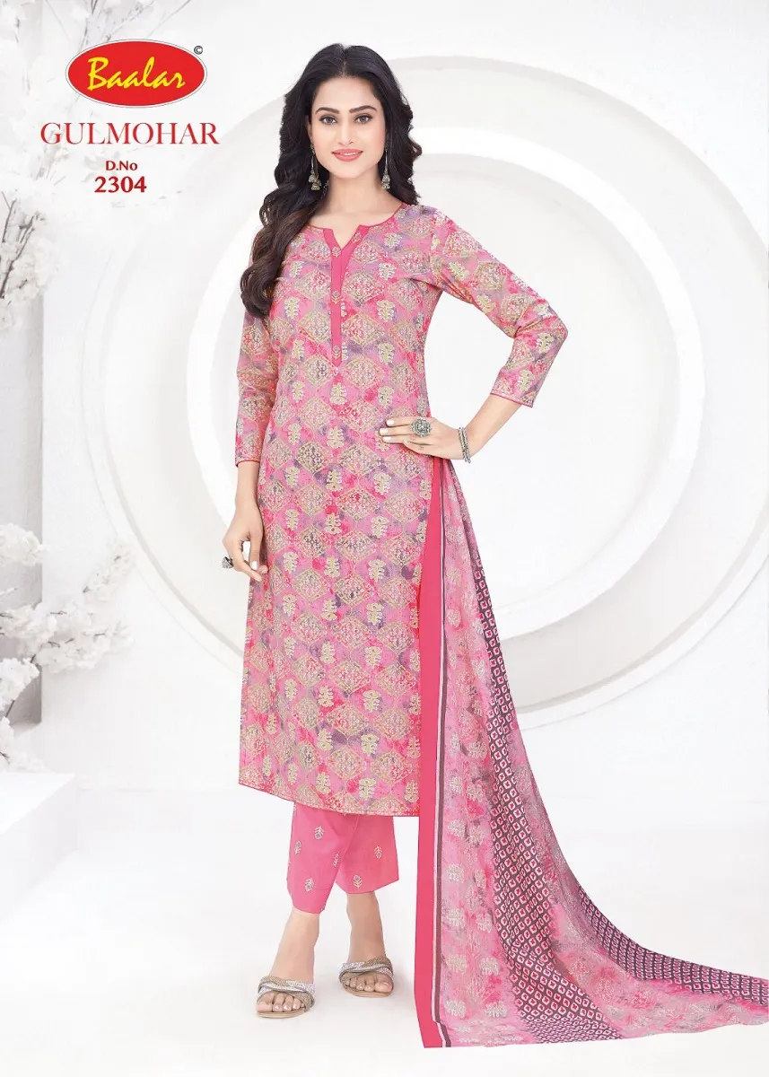 Baalar Gulmohar Vol 3 Unstitched Suits
