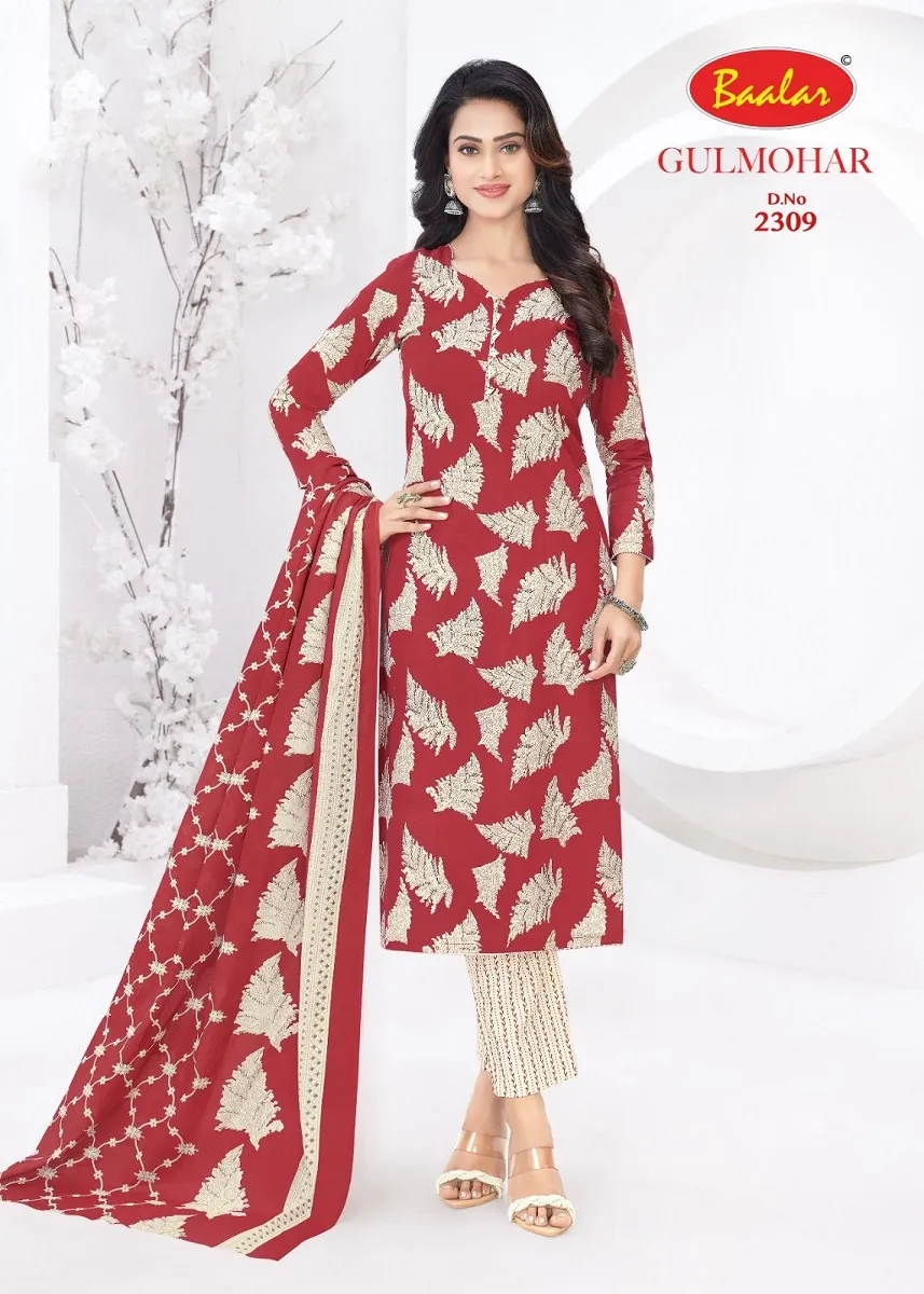 Baalar Gulmohar Vol 3 Unstitched Suits