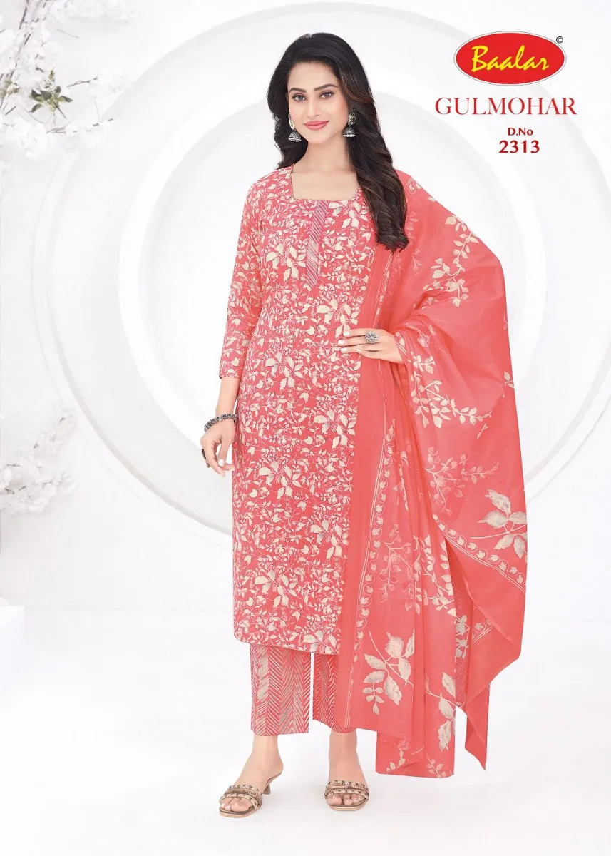 Baalar Gulmohar Vol 3 Unstitched Suits