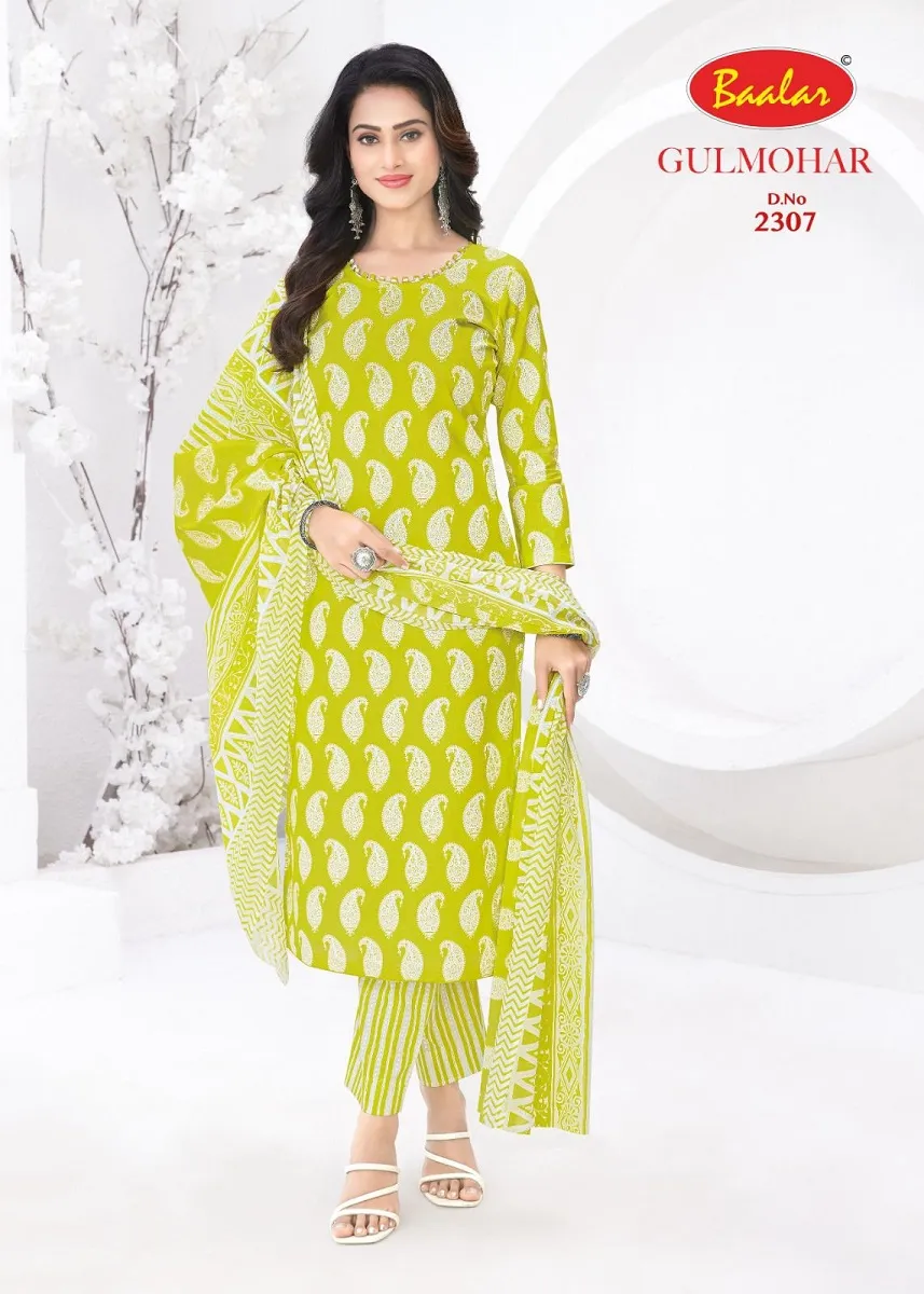 Baalar Gulmohar Vol 3 Unstitched Suits