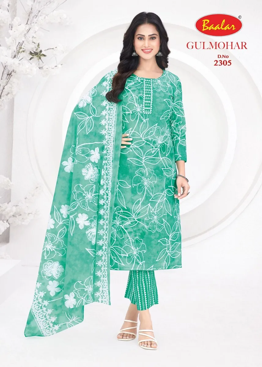 Baalar Gulmohar Vol 3 Unstitched Suits