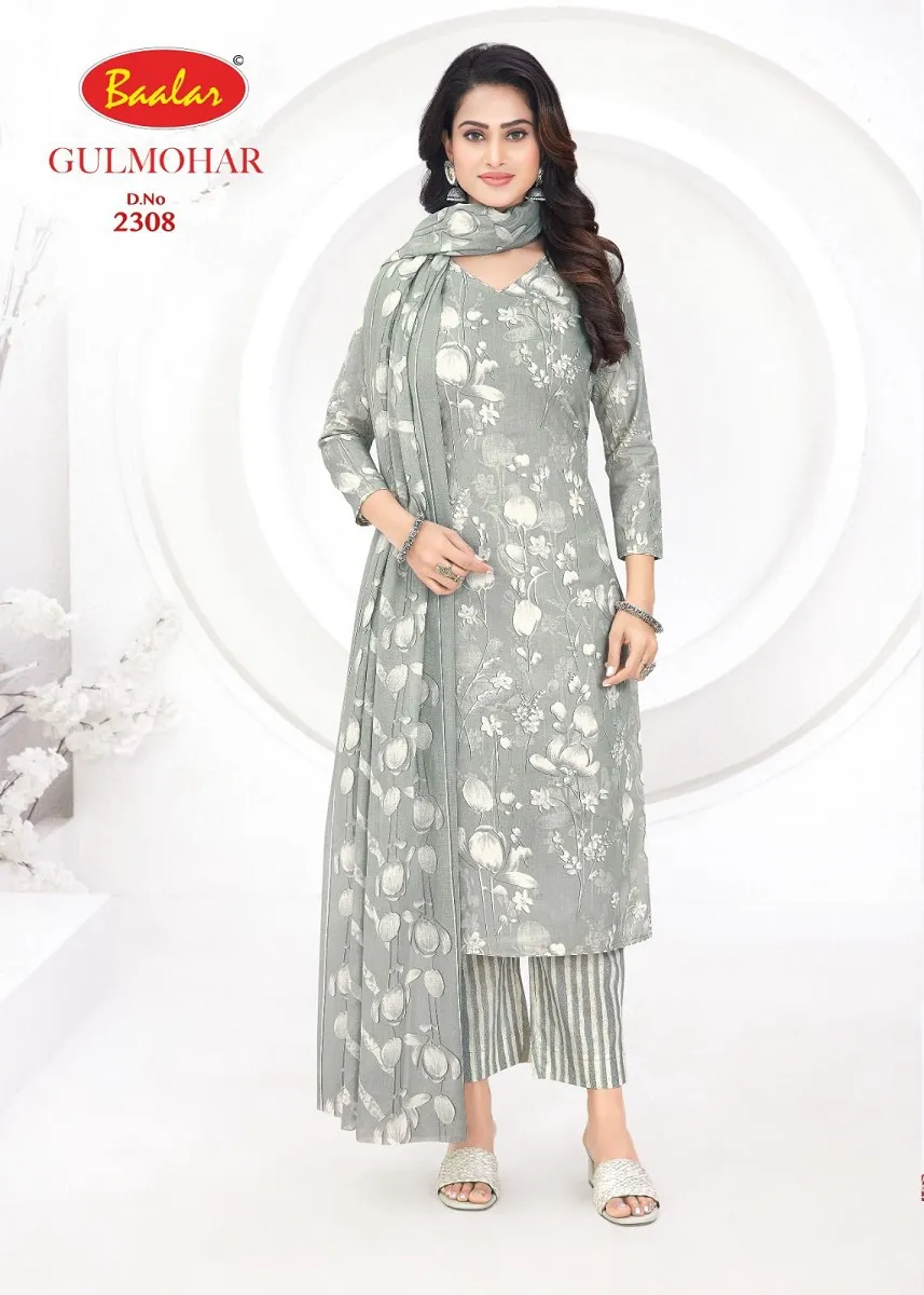 Baalar Gulmohar Vol 3 Unstitched Suits