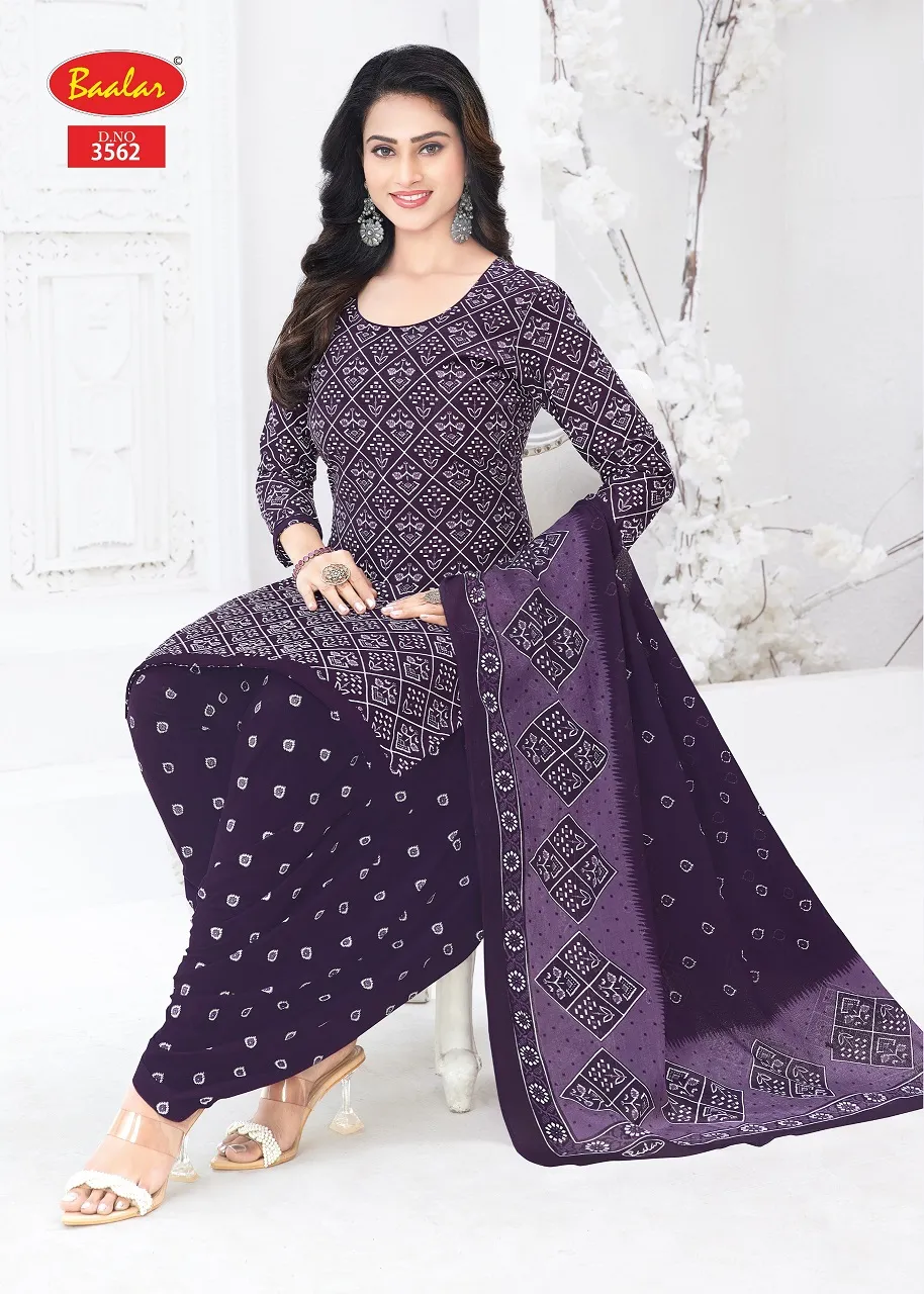 Baalar Zaara Patiyala Vol 35 Unstitched Suits