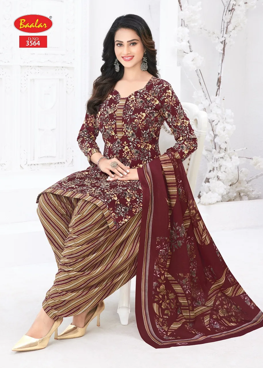 Baalar Zaara Patiyala Vol 35 Unstitched Suits