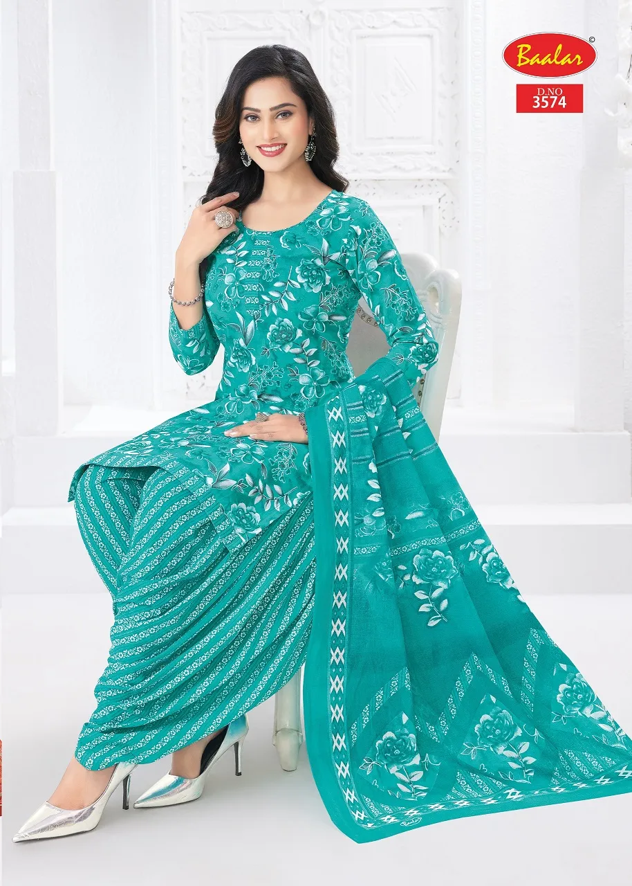 Baalar Zaara Patiyala Vol 35 Unstitched Suits