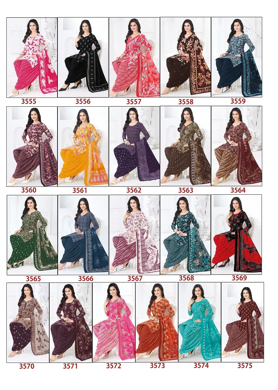 Baalar Zaara Patiyala Vol 35 Unstitched Suits