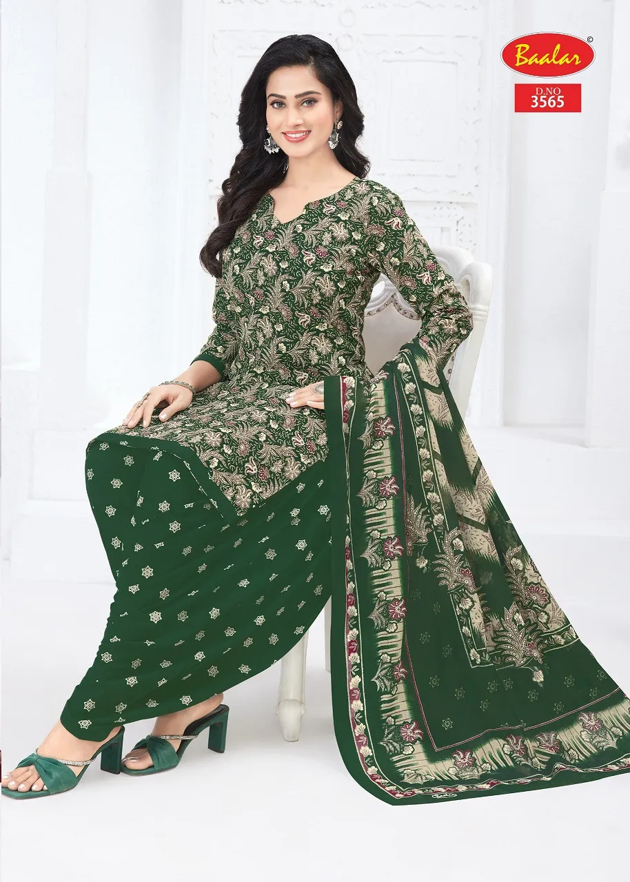 Baalar Zaara Patiyala Vol 35 Unstitched Suits