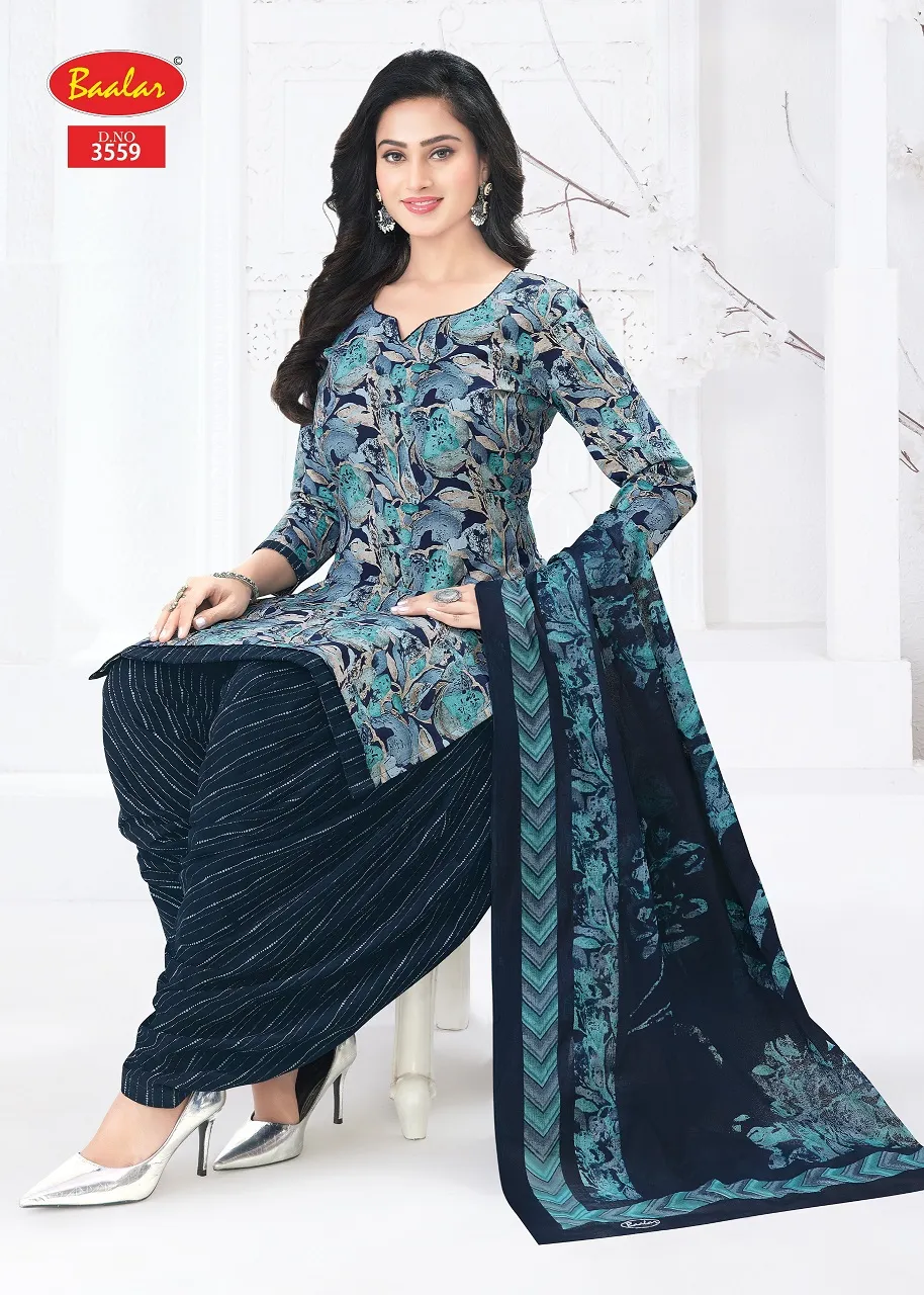 Baalar Zaara Patiyala Vol 35 Unstitched Suits