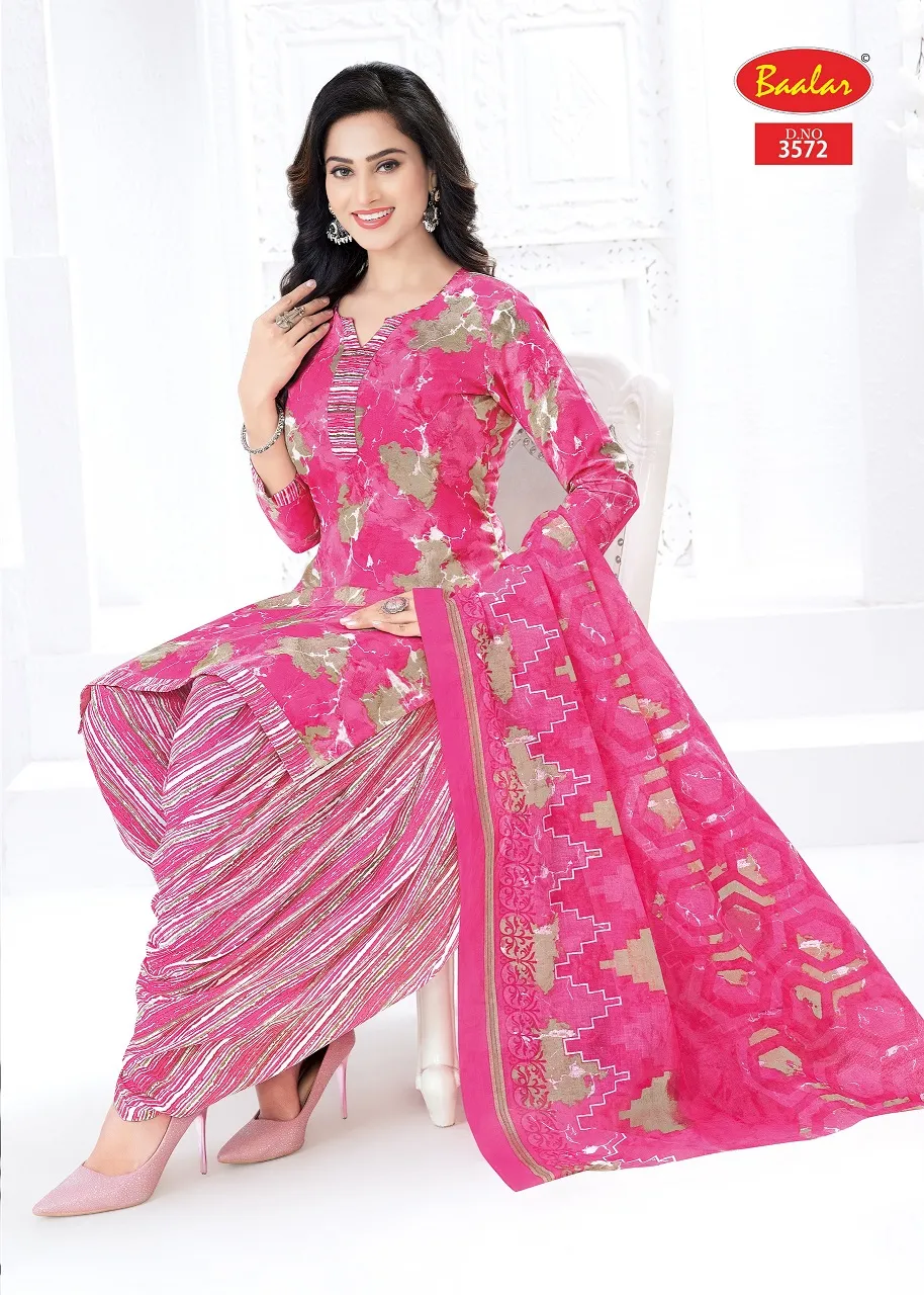 Baalar Zaara Patiyala Vol 35 Unstitched Suits