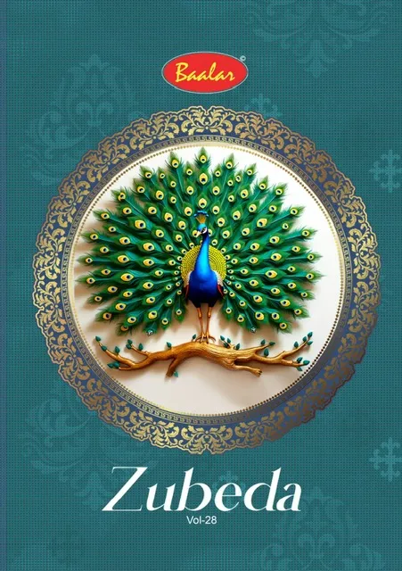 Baalar Zubeda Vol 28 Unstitched Suits