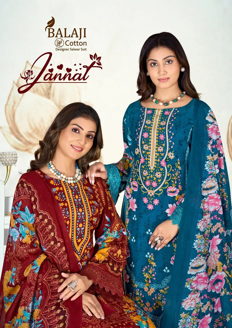 Balaji Jannat Vol 1 Unstitched Suits