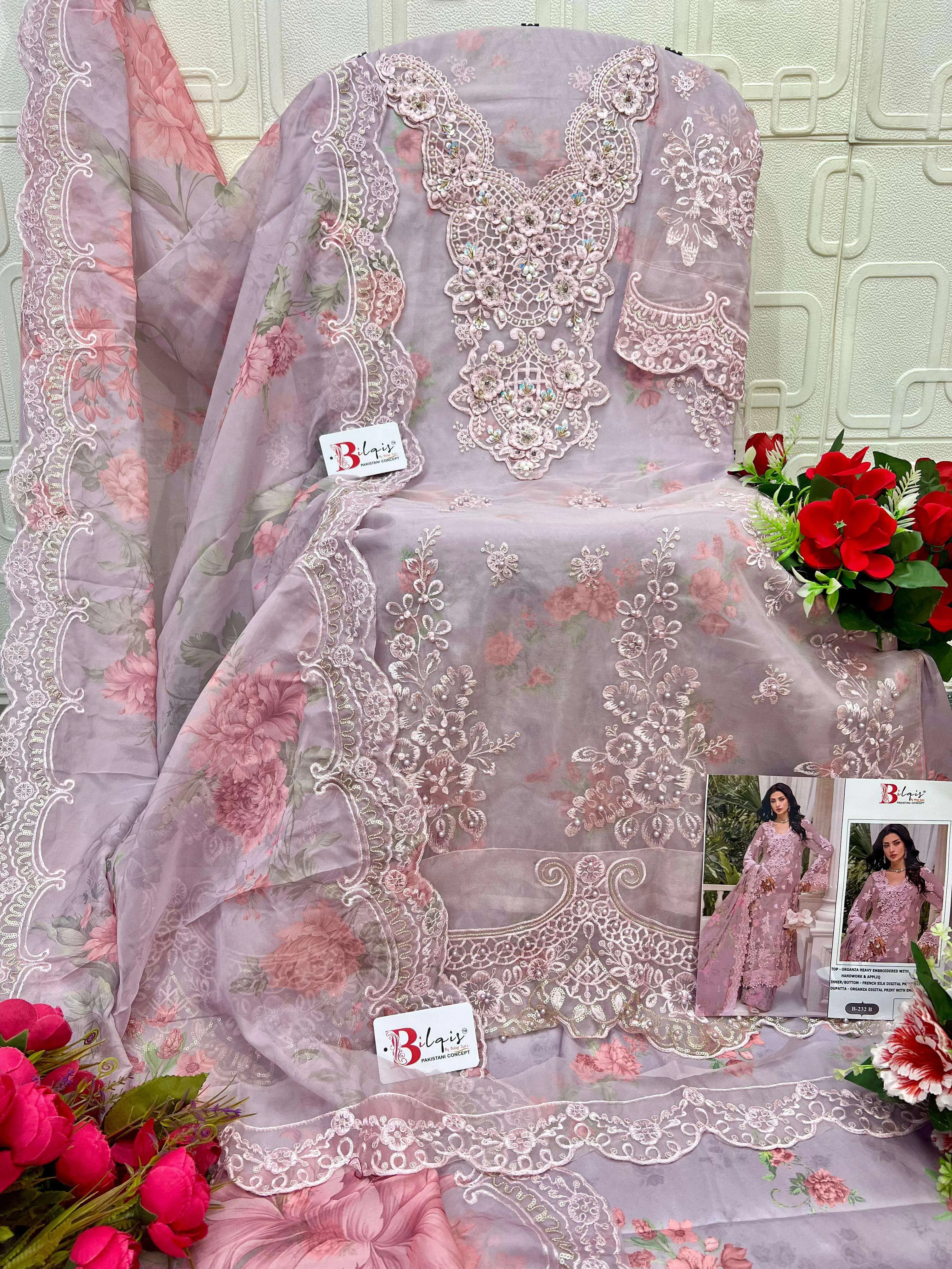 Bilqistm B 232 Pakistani Suits