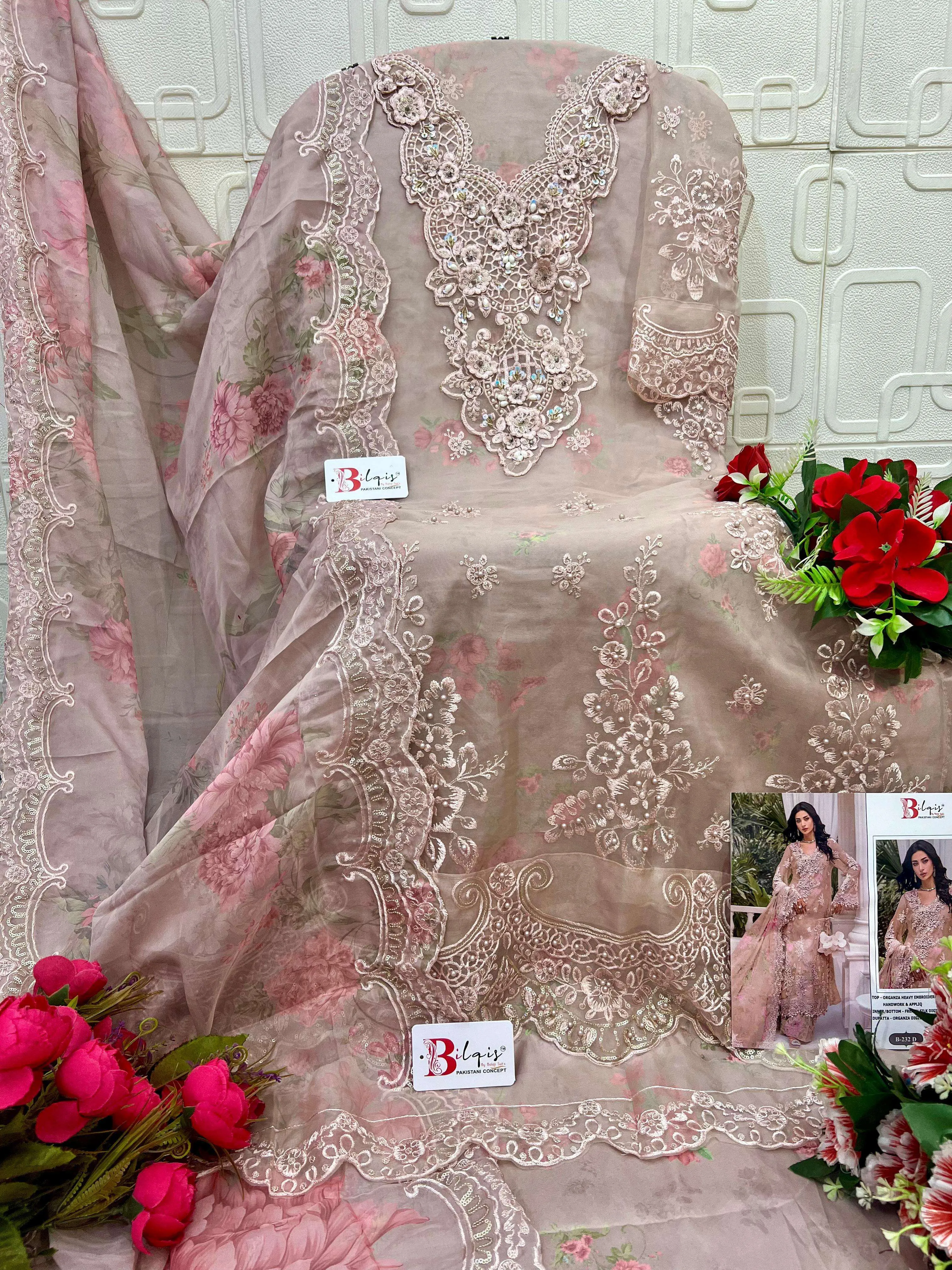 Bilqistm B 232 Pakistani Suits