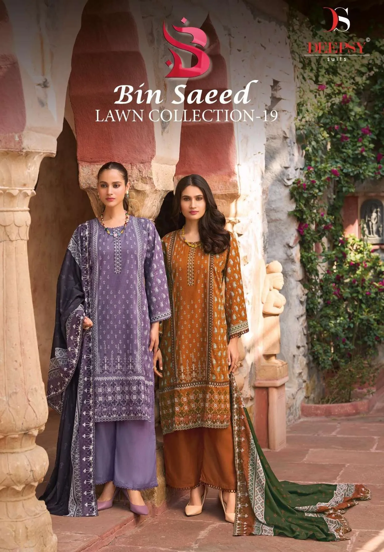 Deepsy Suits Bin Saeed Lawn Collection Vol 19 Pakistani Suits
