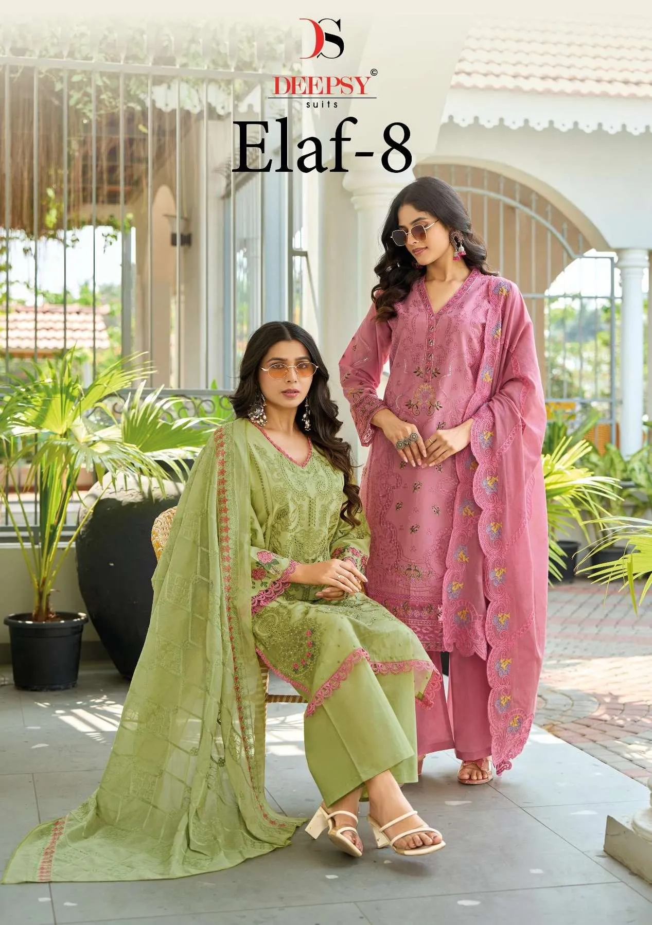 Deepsy Suits Elaf Luxury Lawn Collection Vol 8 Pakistani Suits