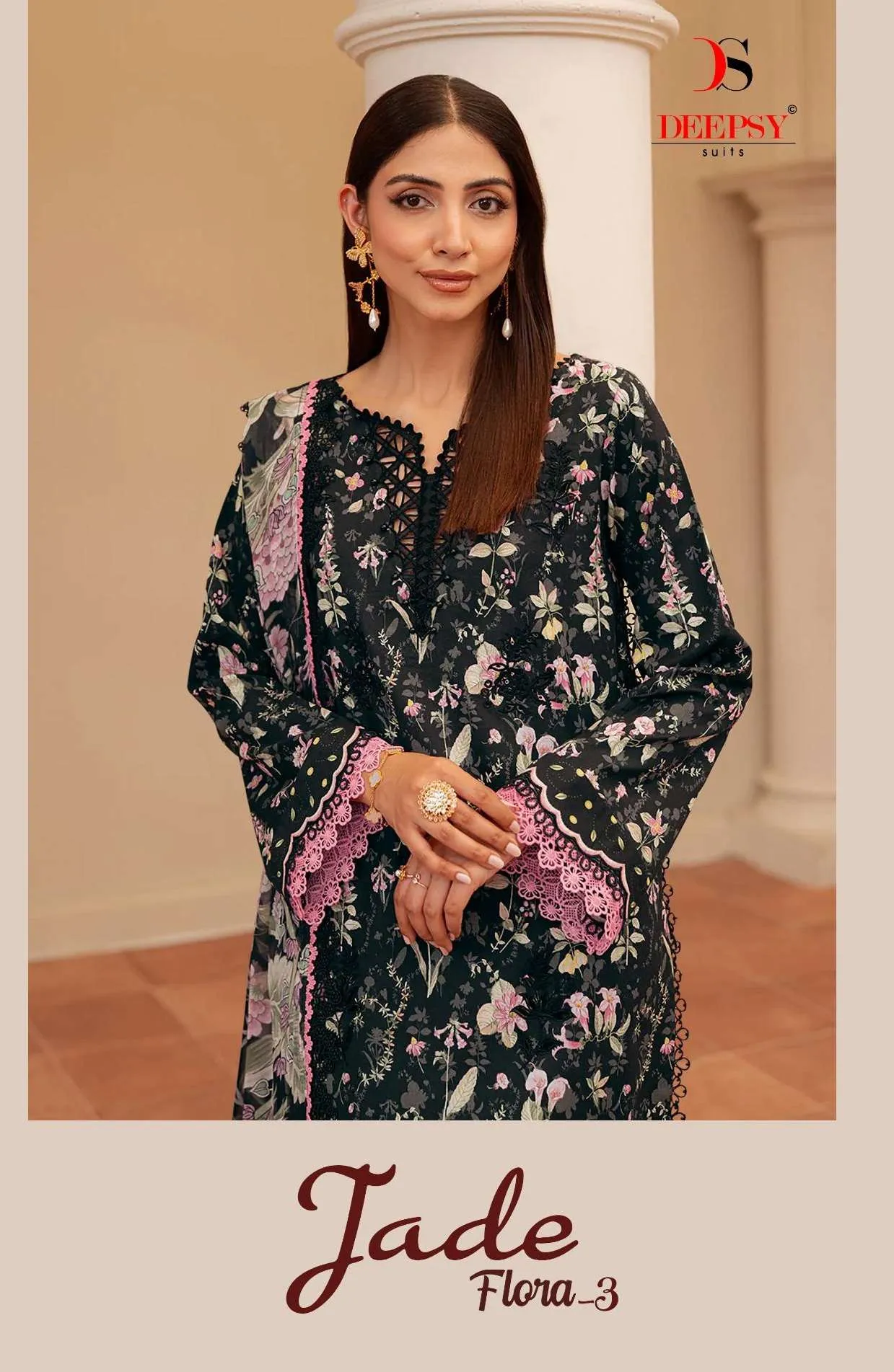 Deepsy Suits Jade Flora Vol 3 Pakistani Suits