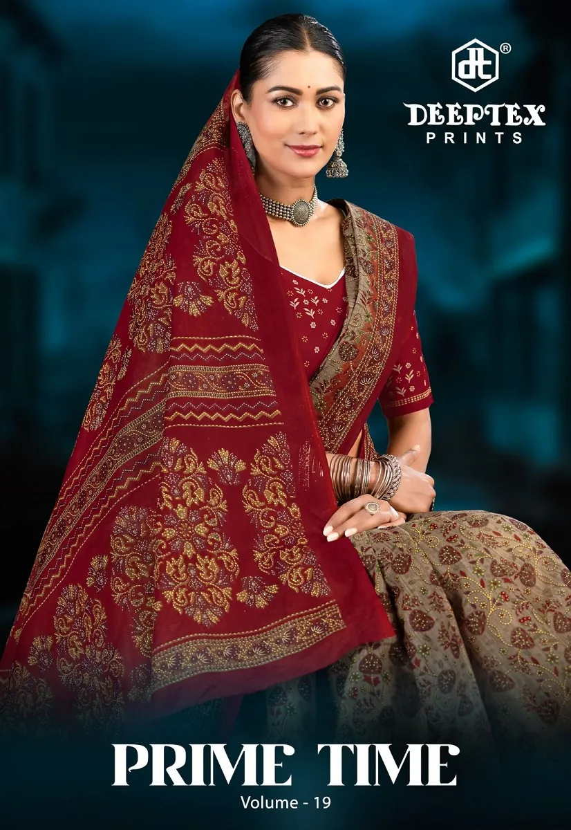 Deeptex Prime Time Vol 19 Sarees