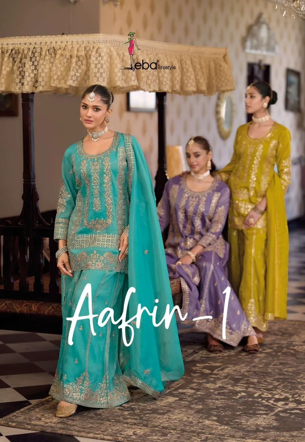 Eba Lifestyle Afrin Vol 1 Readymade Suits