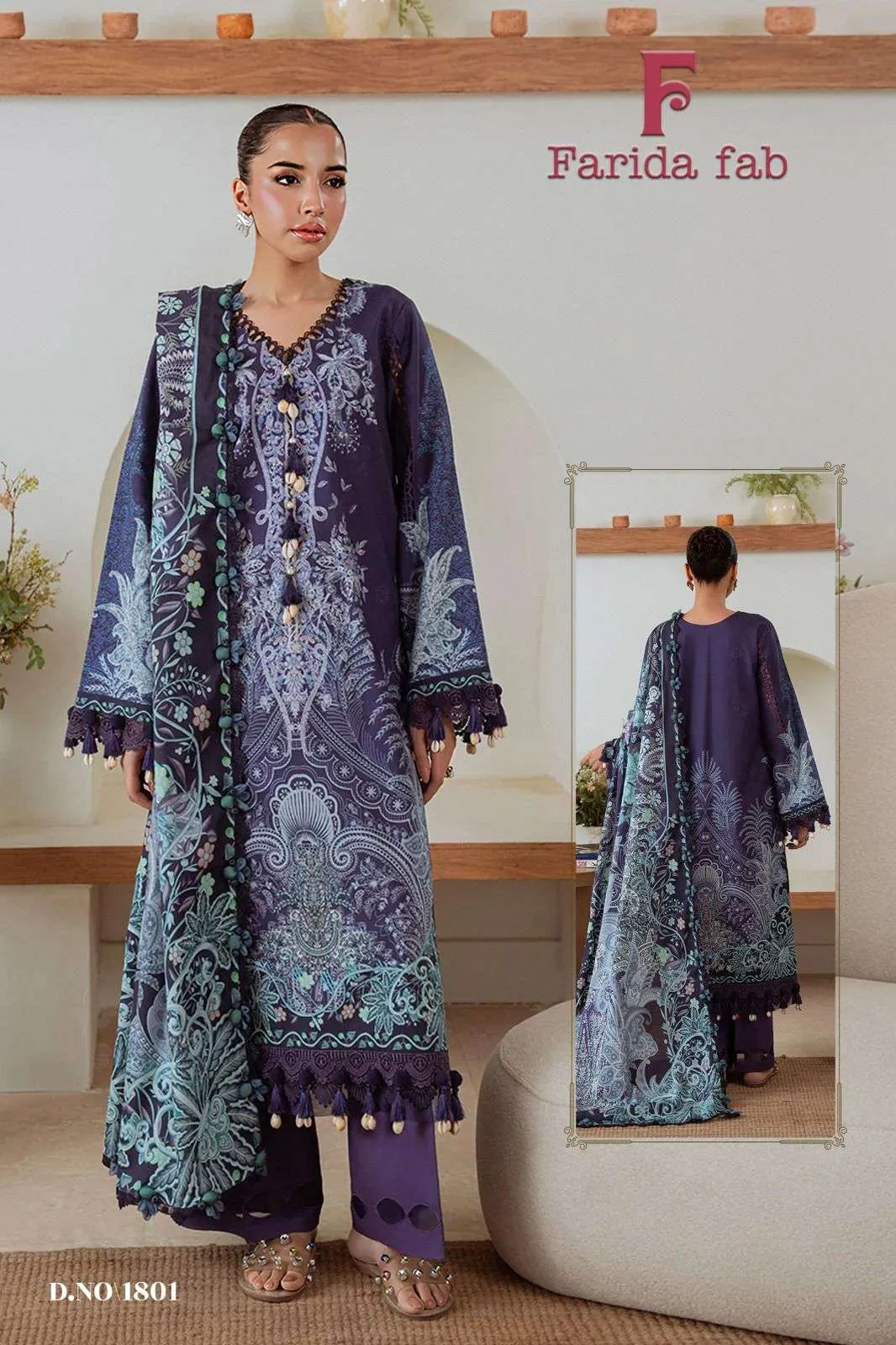 Farida fab Parian Dream Vol 18 Kurtis