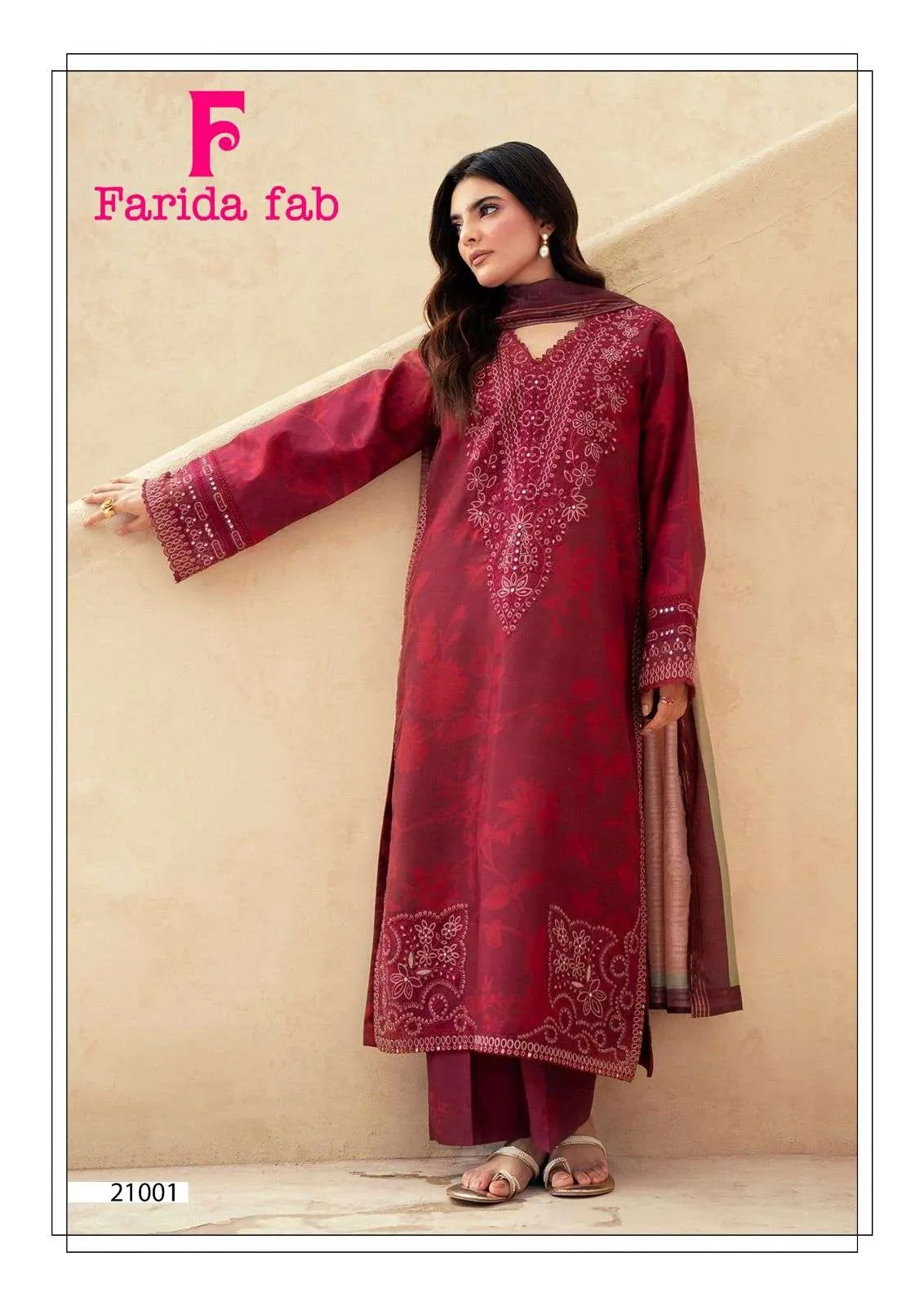 Farida Fab Sobia Nazir Vol 21 Kurtis