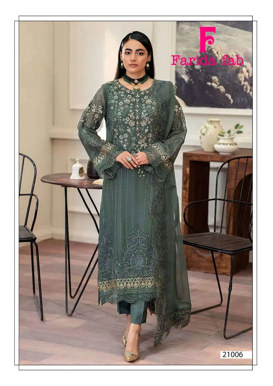 Farida Fab Sobia Nazir Vol 21 Kurtis