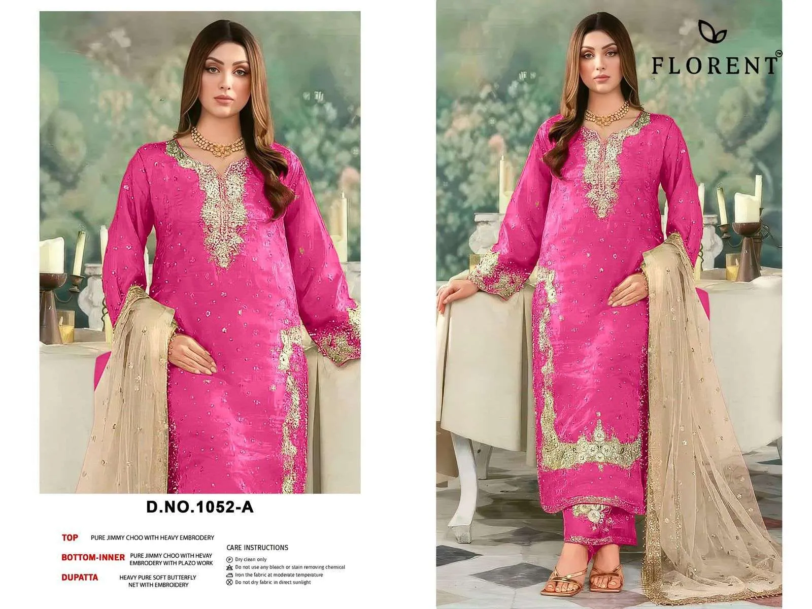 Florent Tm D No 1052 Pakistani Readymade Suits