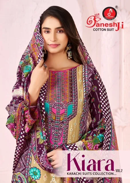 Ganeshji Kiara Vol 2 Unstitched Suits