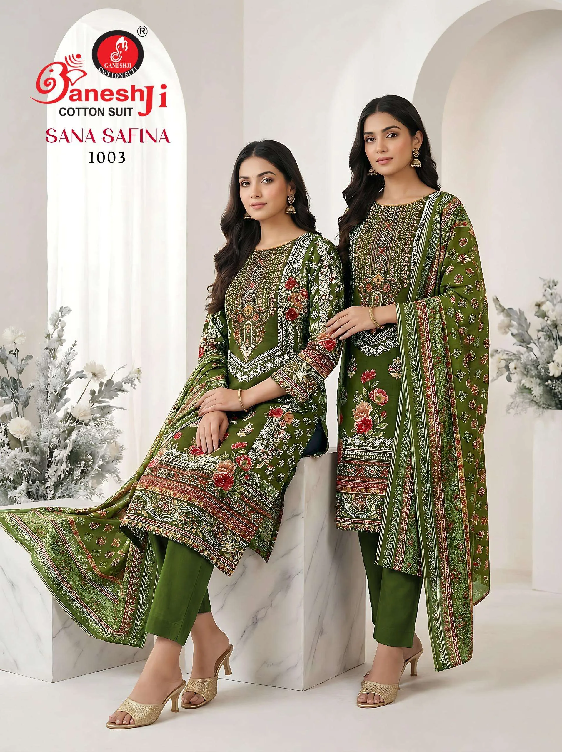 Ganeshji Sana Safina Vol 1 Stitched Suits
