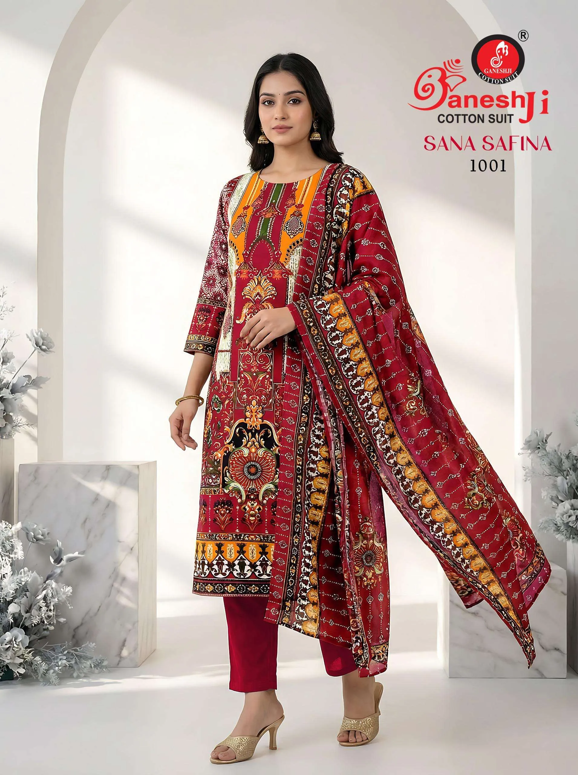 Ganeshji Sana Safina Vol 1 Stitched Suits