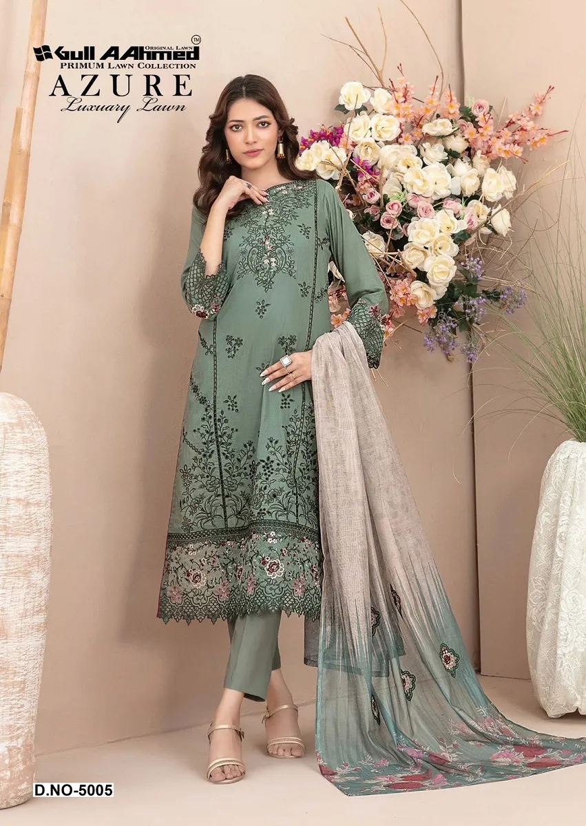Gullahmed Azure Vol 5 Unstitched Suits