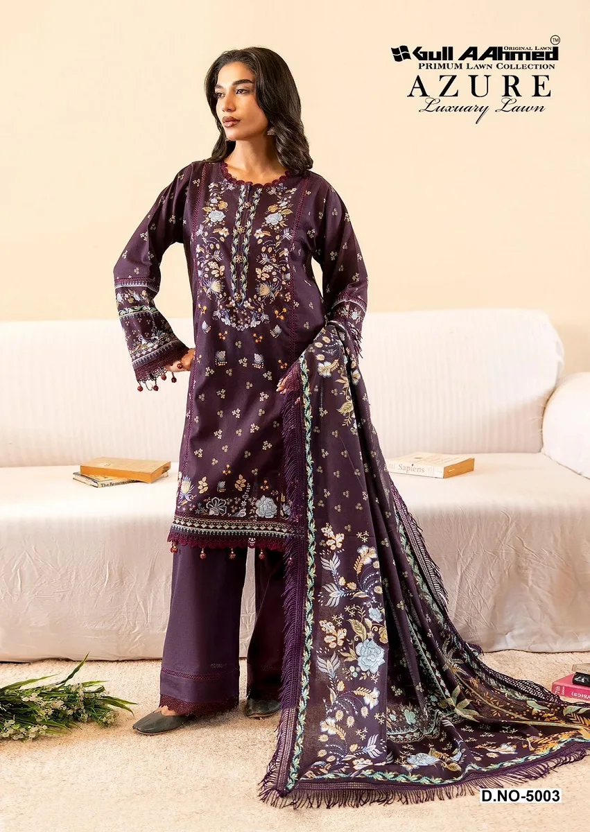 Gullahmed Azure Vol 5 Unstitched Suits