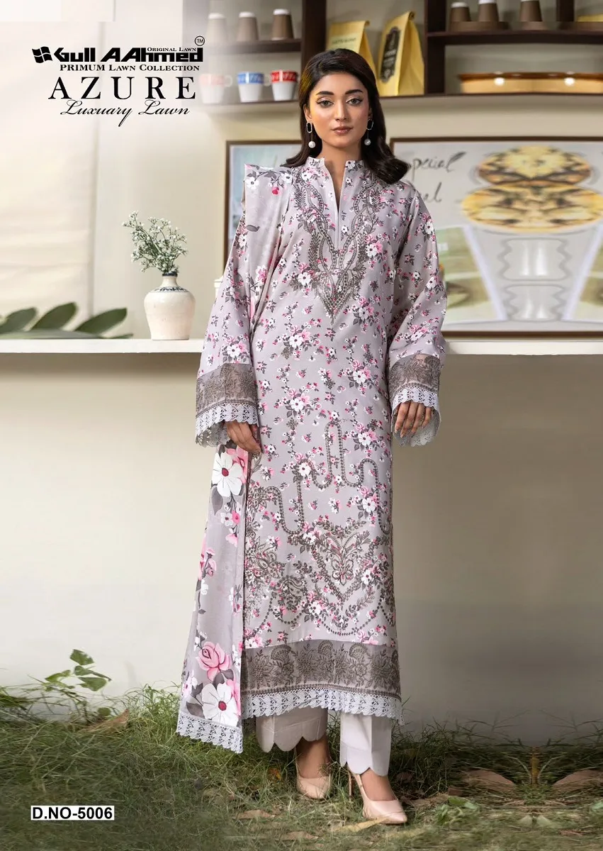 Gullahmed Azure Vol 5 Unstitched Suits